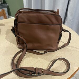 Brown crossbody bag